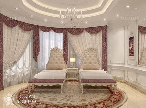 Kids bedroom in luxury villa