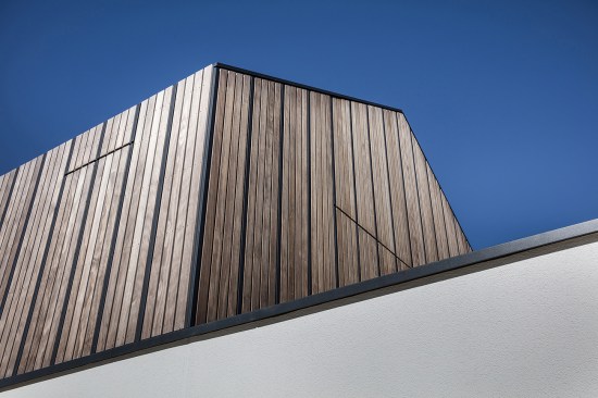 seamless integration of the folding shutters