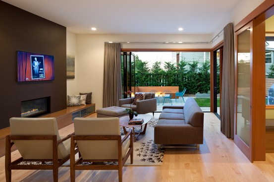 Greenlake Residence living room