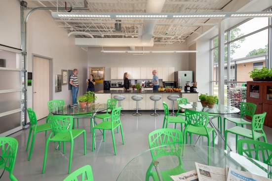 AgBiome Break room