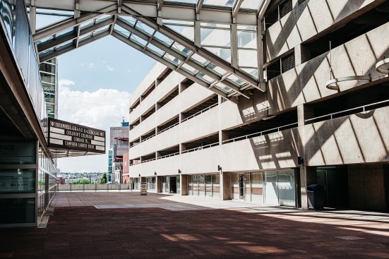 The DPAC parking garage&nbsp;
