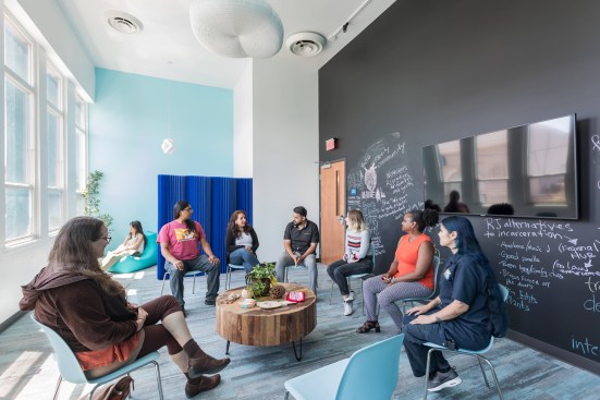 Restore Oakland, a restorative justice center in Oakland, Calif., designed and developed by DJDS