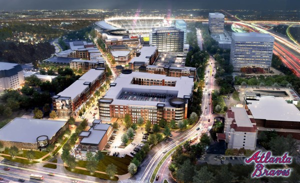 Aerial night view. (March 17, 2015)