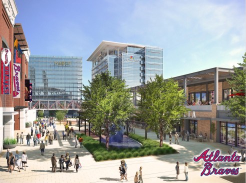 Mixed-use development. (March 17, 2015)