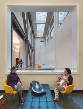 Multi-story light wells and skylights