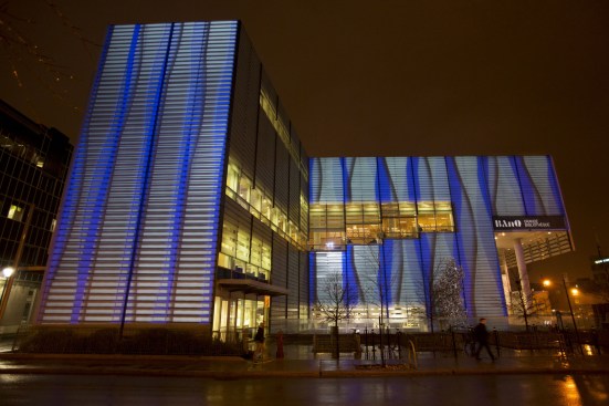 Division is one of the nine light projections that is part of Luminotherapie.