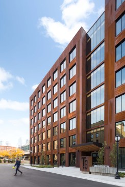 T3 North Loop, in Minneapolis, developed by Hines and designed by Michael Green Architecture with architect of record DLR Group