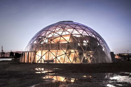 Sleepover i Domes of Visions 