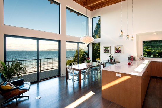 Hillside House interior
