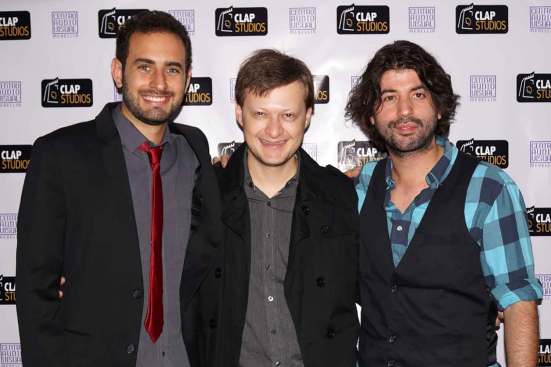 Clap Studios, Sound Supervisor, Daniel Jaramillo, Head of Post-Production, Daniel V&aacute;squez, and CEO/Producer, Gabriel J. P&eacute;rez.