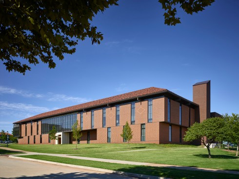 Architecturally, we needed to capture the history of the campus, yet also make a statement about what the future holds for the university. Our concept is called “Now and Then” and creates two dualities for the STEM Center. “Then” references the west facade’s traditional masonry and clay tile roof - a nod to the rich history of the campus.