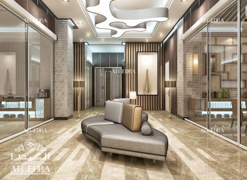 Hotel hall design