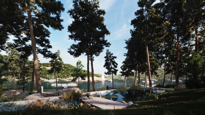 Private Lake