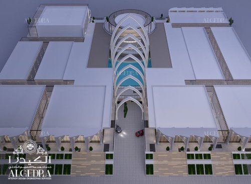 Architecture design of shopping mall