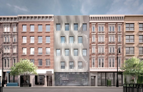 A streetscape reimagined with Edg's façade technology