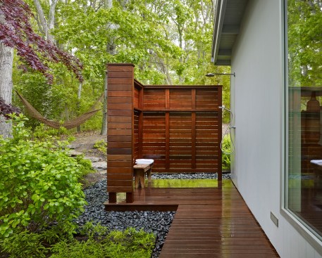 Outdoor shower