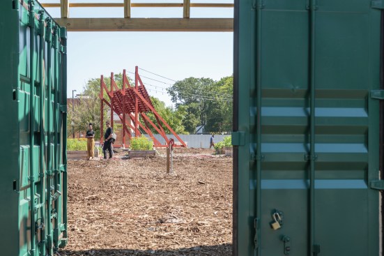 Englewood’s Commons by Atelier Bow-Wow, Momoyo Kaijimaand Yoshiharu Tsukamoto, organized in partnership with the Overton Incubator and Creative Grounds
