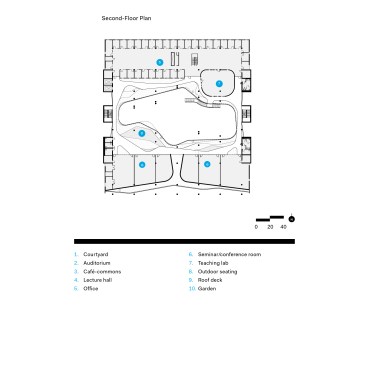 Second-floor plan