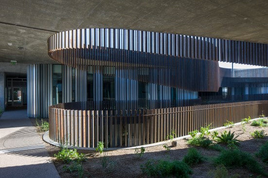 Outdoor space on fifth floor