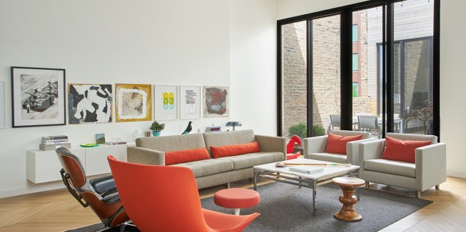 Home living room.