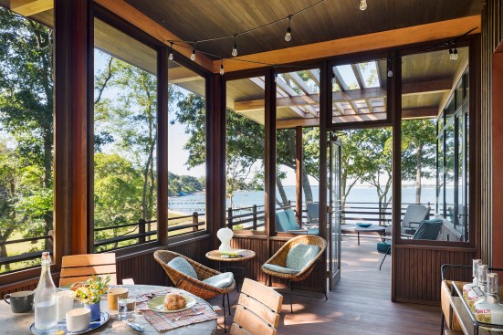 Screened porch