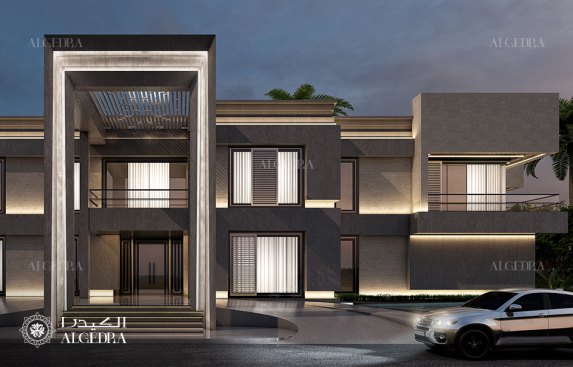 Luxury villa main entrance desing