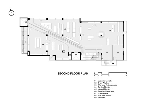Second floor plan