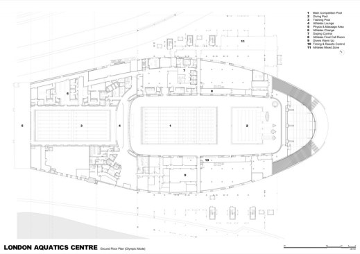Ground Floor Plan, Olympic Mode