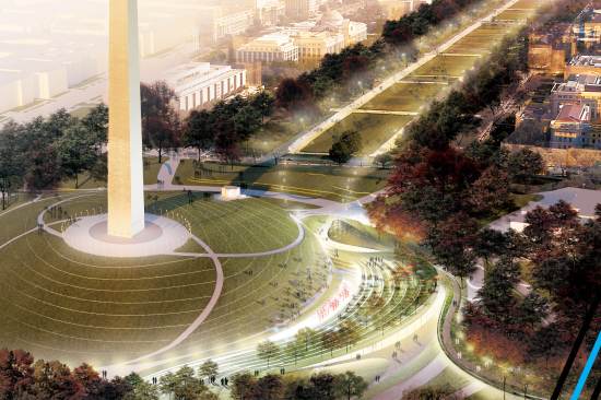 Sylvan Theater at the Washington Monument. 
