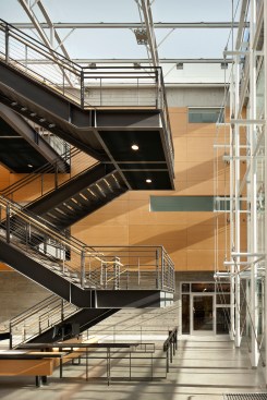 Interior stairwell.