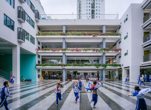 southwest courtyard