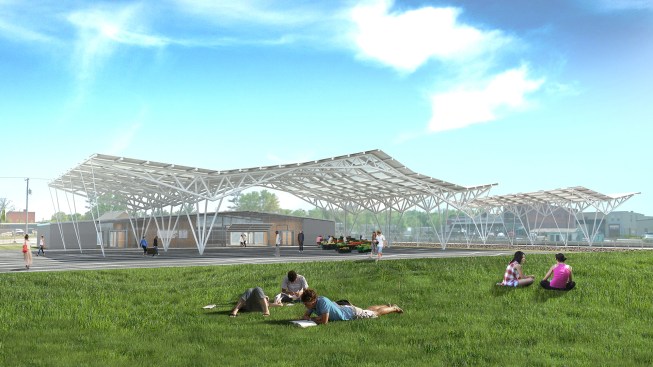 A proposal for the redesigned Frisco Park