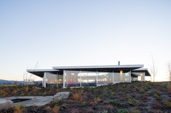 Flower House in Berkshire County, Mass., by NO ARCHITECTURE. Photo by Iwan Baan.
