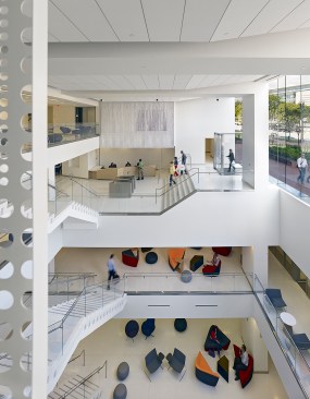 Entry atrium