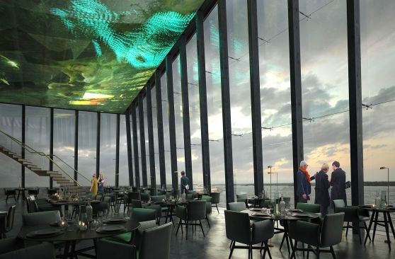 The Guggenheim Helsinki will sit at the edge of Helsinki harbor.&nbsp;