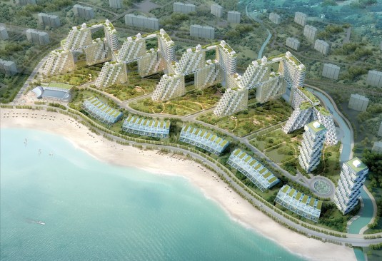 Golden Dream Bay in&nbsp;Qinhuangdao, China