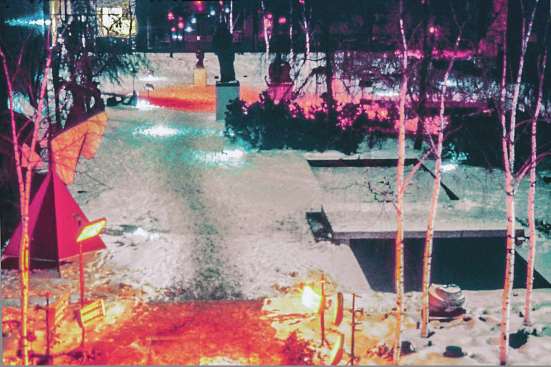 Artist Pulsa's 1970 Sculpture Garden installation for "Spaces" at the Museum of Modern Art in New York. From the 2019 individual grant to Larry D. Busbea for "The Responsive Environment: Design, Aesthetics, and the Human in the 1970s"