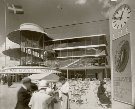 Gunnar Asplund's Swedish pavilion at the 1930 Stockholm Exposition