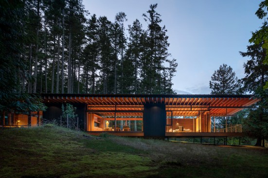 Henry Island Guesthouse. San Juan Islands, Washington. Bohlin Cywinski Jackson.