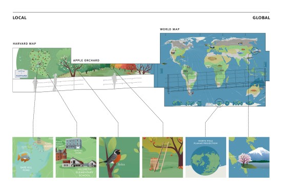 Map details.
