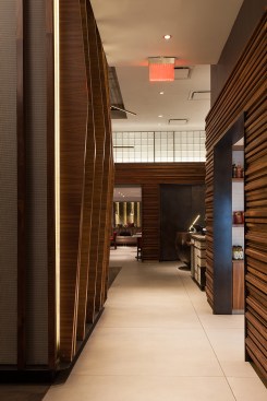Back hall corridor
