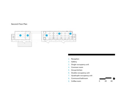 Second-floor plan