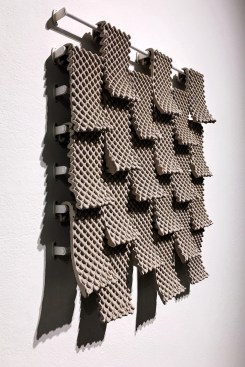 "GCODE.Clay" façade shingles, Rael San Fratello