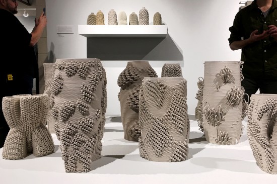 "GCODE.Clay" collection, Ronald Rael and Virginia San Fratello
