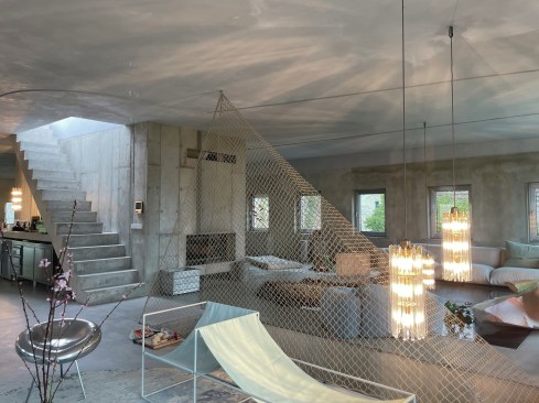 Interior of Antivilla.