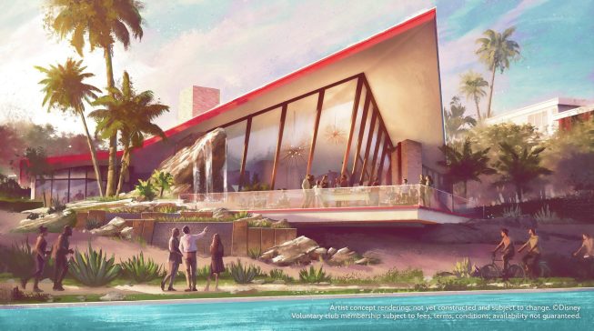 At Cotino, club membership will include access to the Parr House, inspired by the midcentury home of the superheroes in Disney and Pixar’s “Incredibles 2."