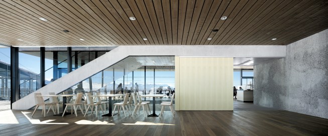 Bergrestaurant interior