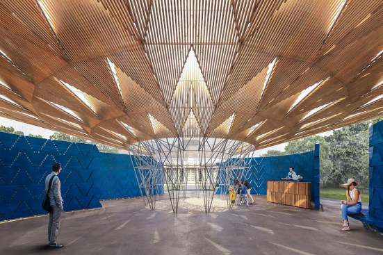 Serpentine Pavilion 2017, Designed by Francis Kéré, Design Render, Interior