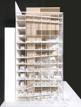 A model of the Islamic Culture Center