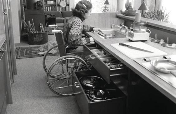 Archival imagery of the ILZRO house